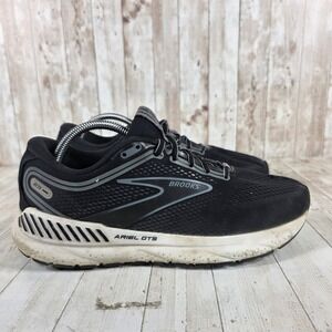 Brooks Ariel GTS 23 Womens 11 Black Ebony Grey Running Shoes 1203901B090‎